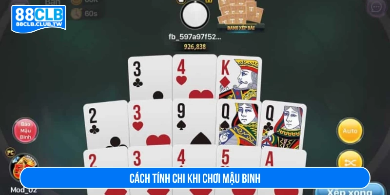 Cách tính chi đơn giản ai cũng cần nắm rõ khi chơi Mậu Binh 